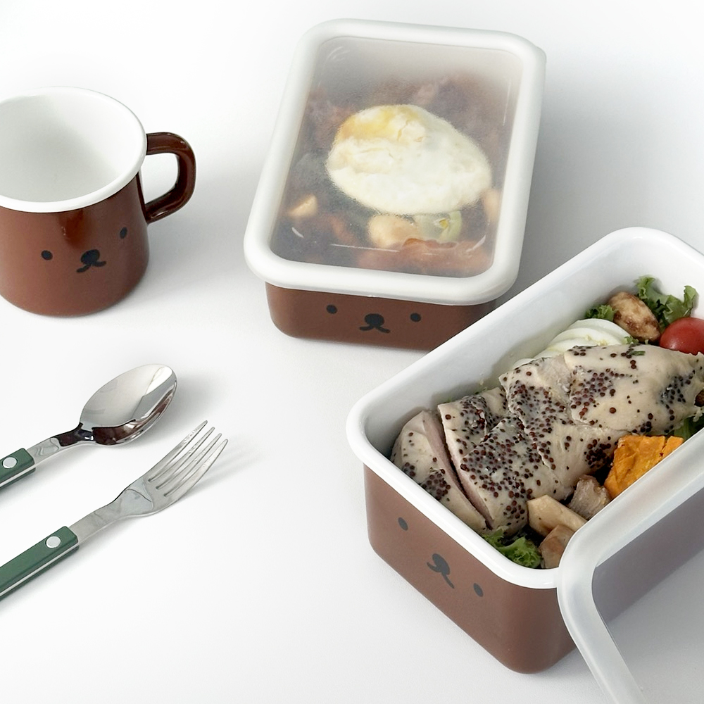 실용적이고 깔끔한 직사각 밀프랩용기, 집밥이나 반찬 보관에 딱 좋아요!