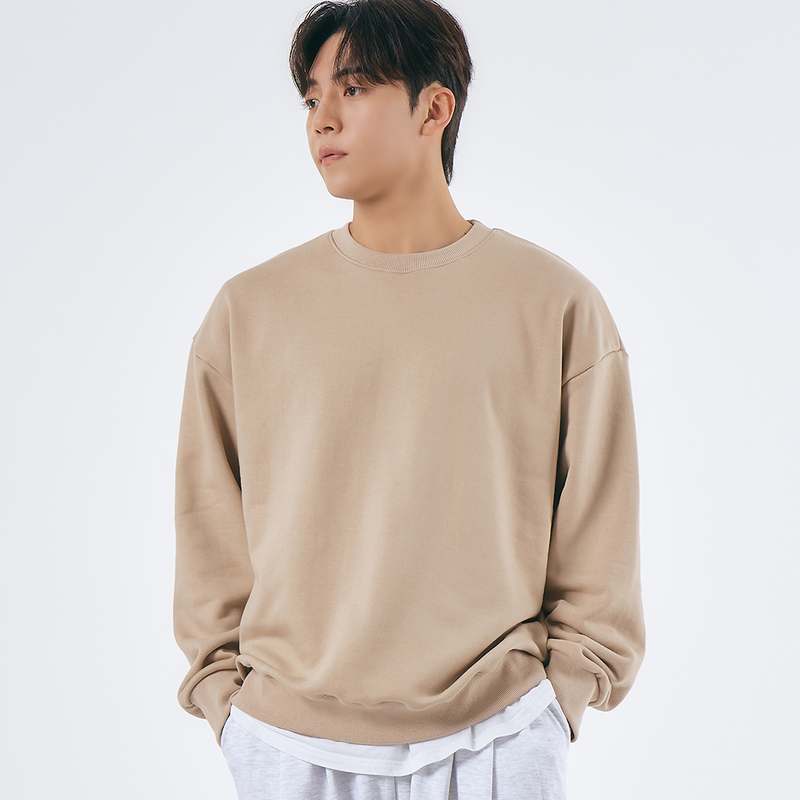 남녀 모두 편하게 입을 수 있는 오버사이즈 면 긴팔 티셔츠 추천!