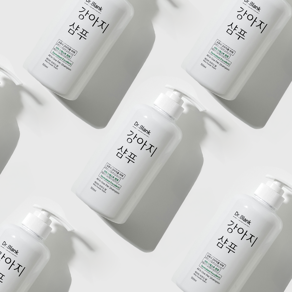 강아지 피부에 부드럽게! 저자극 올인원 강아지 샴푸 추천