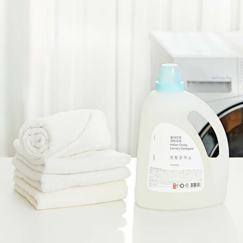 집에서 쉽게 쓰는 대용량 세탁세제, 생활공작소 실내건조 세제 추천!