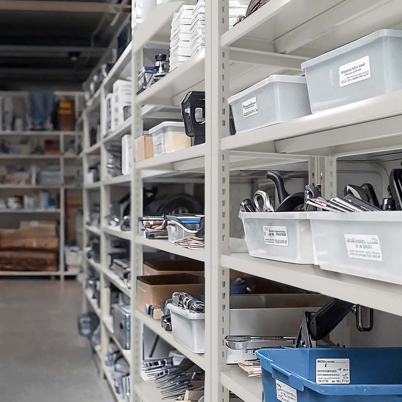 튼튼하고 실용적인 철제 선반으로 창고 정리 끝내기!