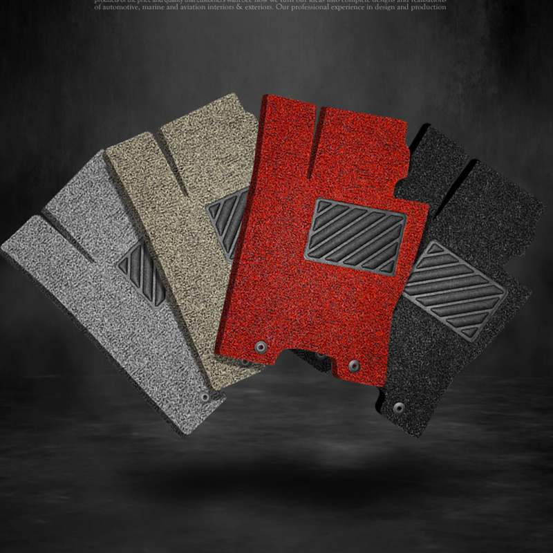 차량 내부를 깔끔하게 유지하는 코일매트, 한번 써보면 만족도가 높아요!