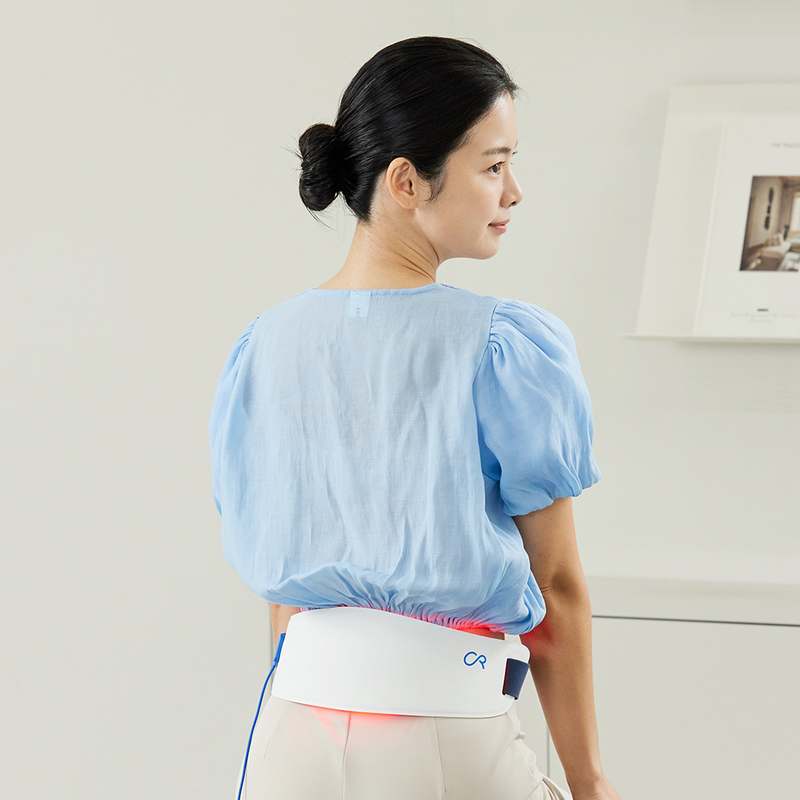 편하게 허리 통증을 풀어주는 근적외선 찜질기 추천