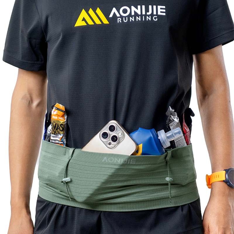 편하게 착용하는 러닝벨트, 마라톤이나 산책에 딱 좋아요!