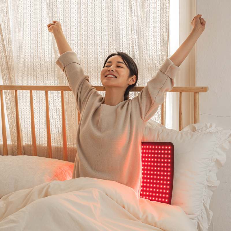 집에서 간편하게 근적외선 마사지와 온열 찜질을 즐기세요!