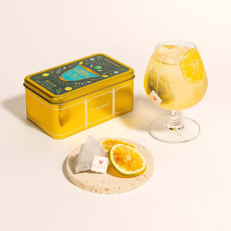 과일향 가득한 허브차, 쌍계명차 자몽블랙티를 즐겨보세요!