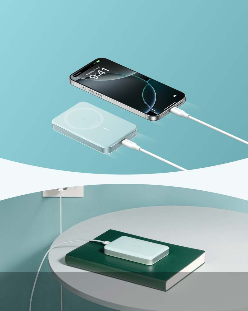 일상에서 유용한 앤커 맥고 파워뱅크, 10000mAh로 충분히 충전하세요!