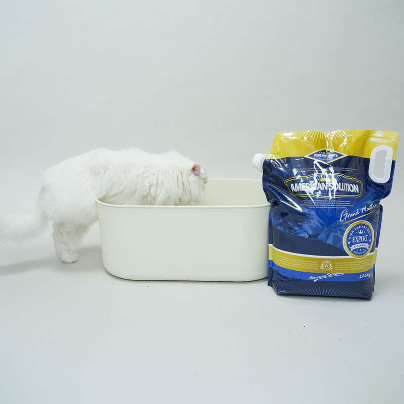 편하게 쓰는 고양이모래, 아메리칸솔루션 그랜드마스터 프리미엄 대용량 12.6kg 벤토나이트