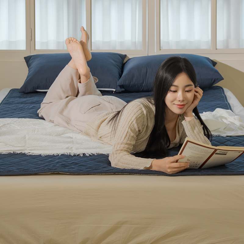 집에서 따뜻하게, 1인용 전기매트로 겨울을 편하게 보내보세요!