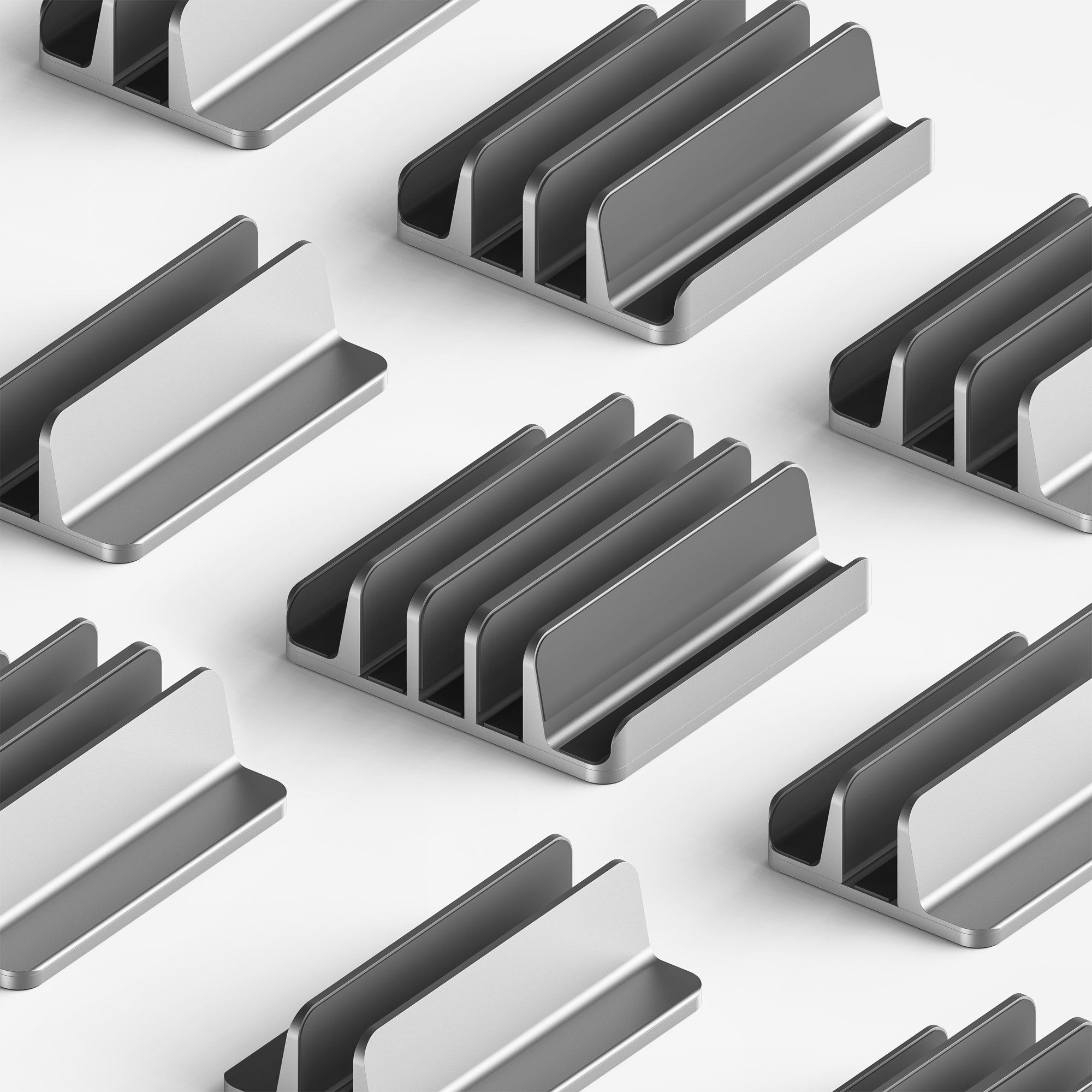 맥북과 맥미니를 깔끔하게 세우는 수직 노트북 거치대 추천