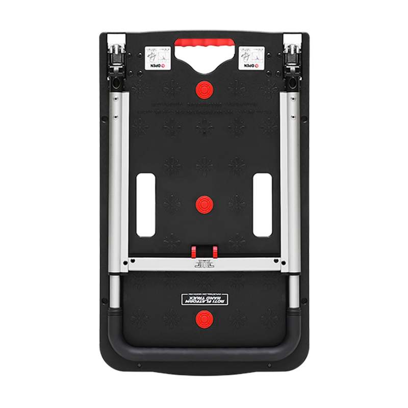 쉽고 편하게 사용하는 접이식 카트, 실버 컬러로 깔끔하게!