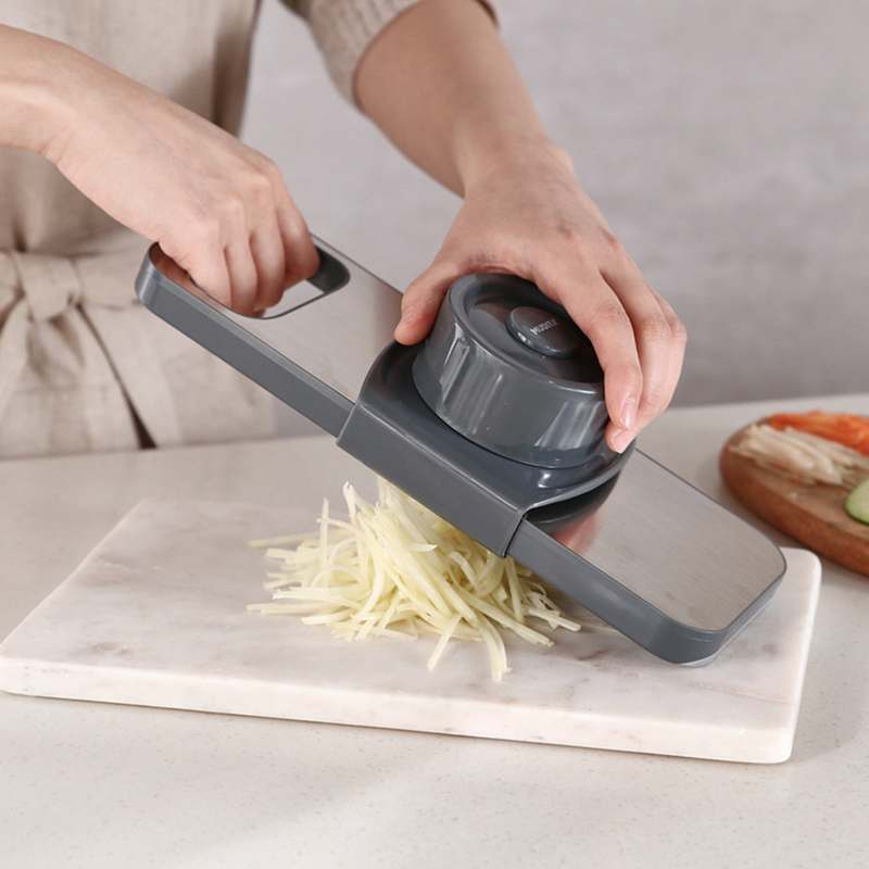 냉장고 속도와 손쉬운 채썰기! 무디타 스텐 채칼 세트로 간편하게