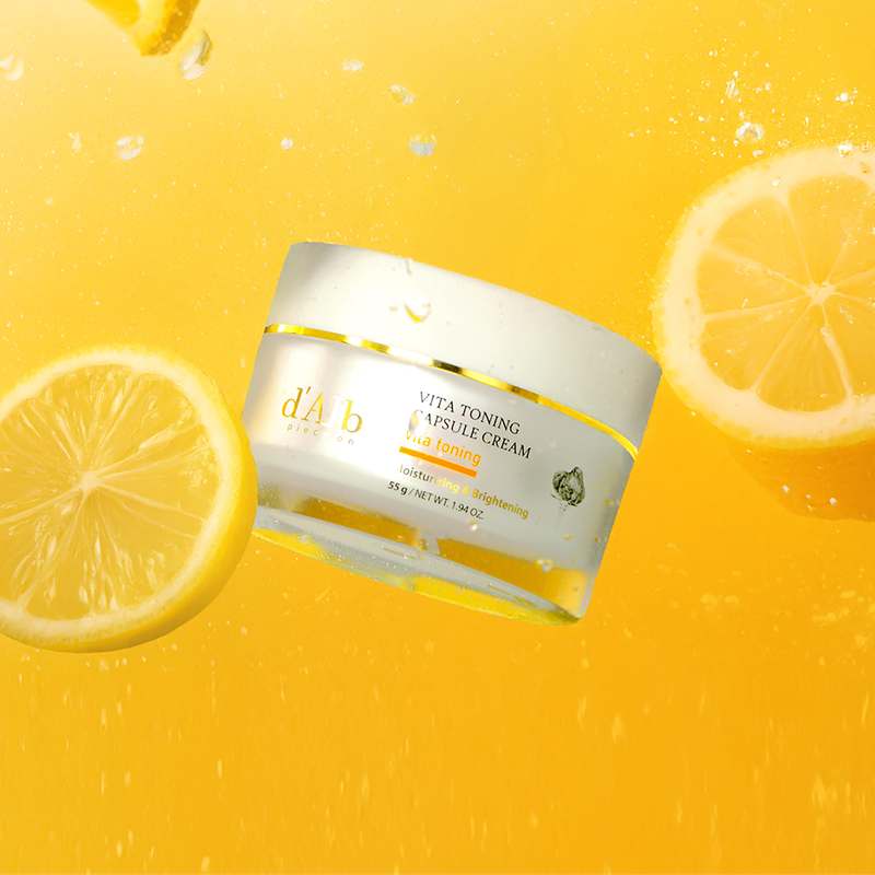 쉽고 간편하게 피부 톤을 밝혀주는 달바 비타 토닝 캡슐 크림 추천!
