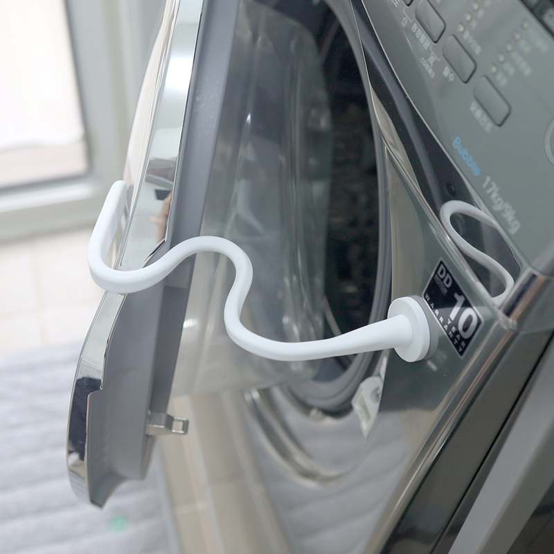 세탁기 문이 쉽게 고정되는 편리한 도구, 한번 써보세요!
