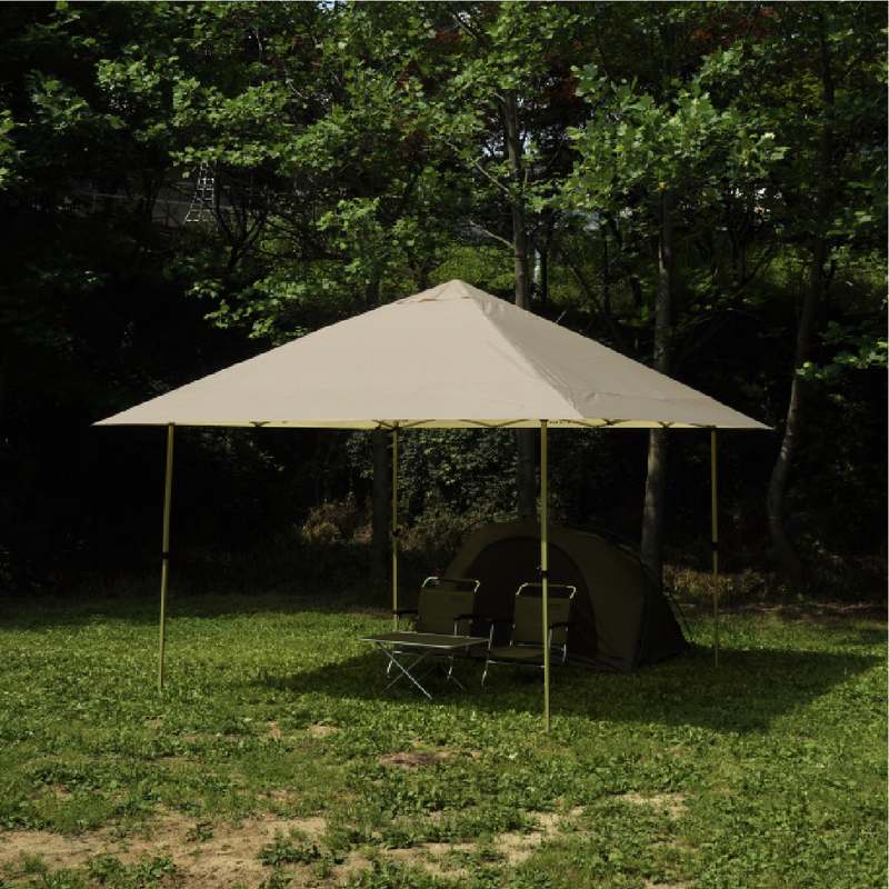 캠핑에 딱 맞는 3미터 캐노피 천막, 쉽게 설치하고 즐기세요!