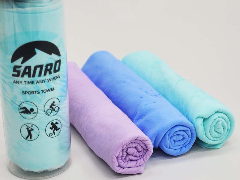 일상 속에서 딱 맞는 스포츠 타월, 편하게 사용하세요!
