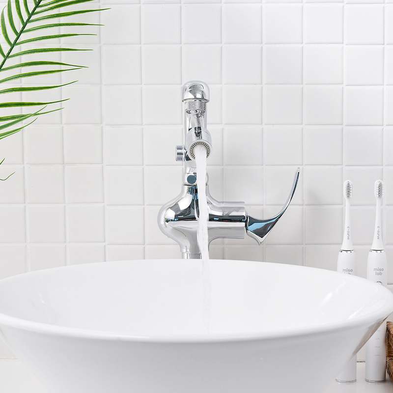 아기 세면대에 딱! 편리한 워터탭과 비데 세트로 더 깨끗하게