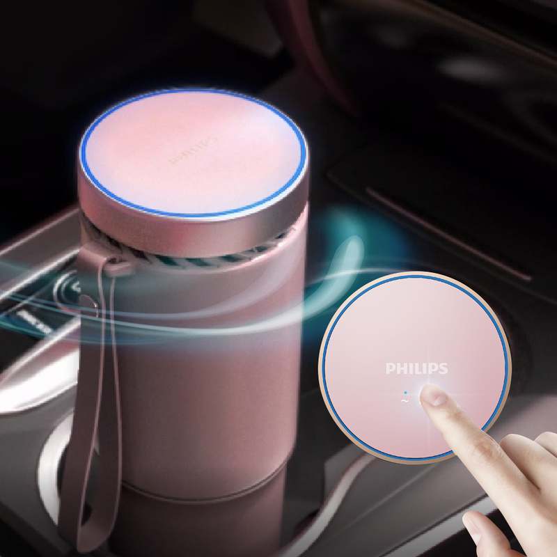 작은 크기지만 강력한 공기청정기, 집과 차 모두 깨끗하게!