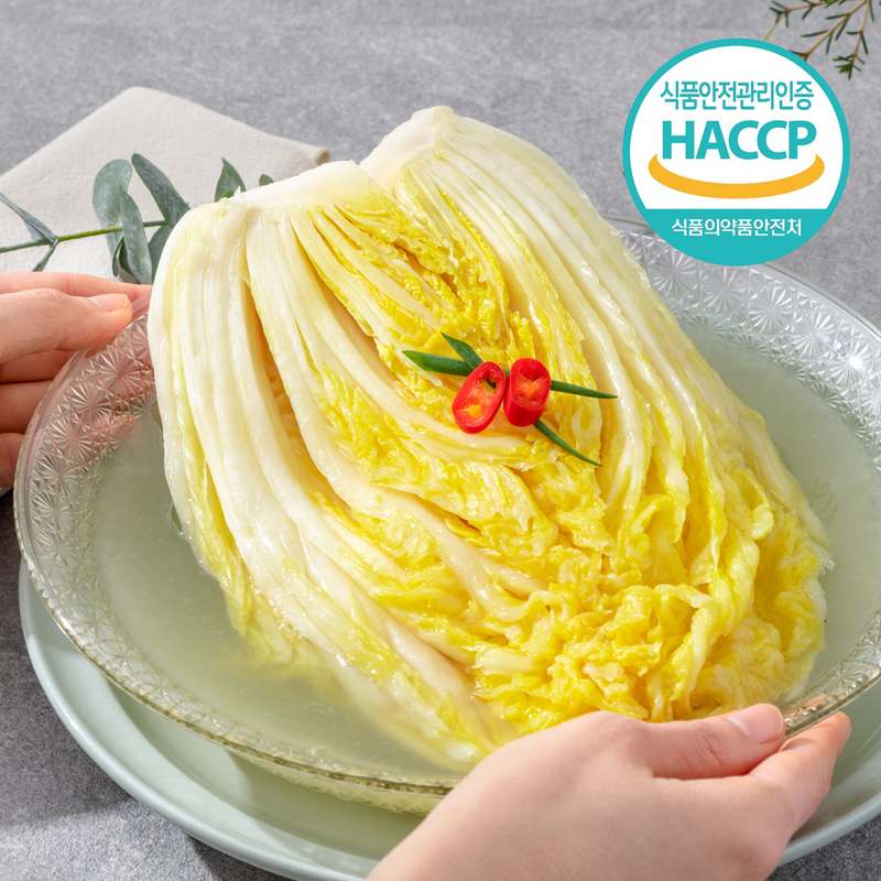 오래된 전통이 깃든 시원한 물 백김치, 집에서 즐기기 딱 좋아요!