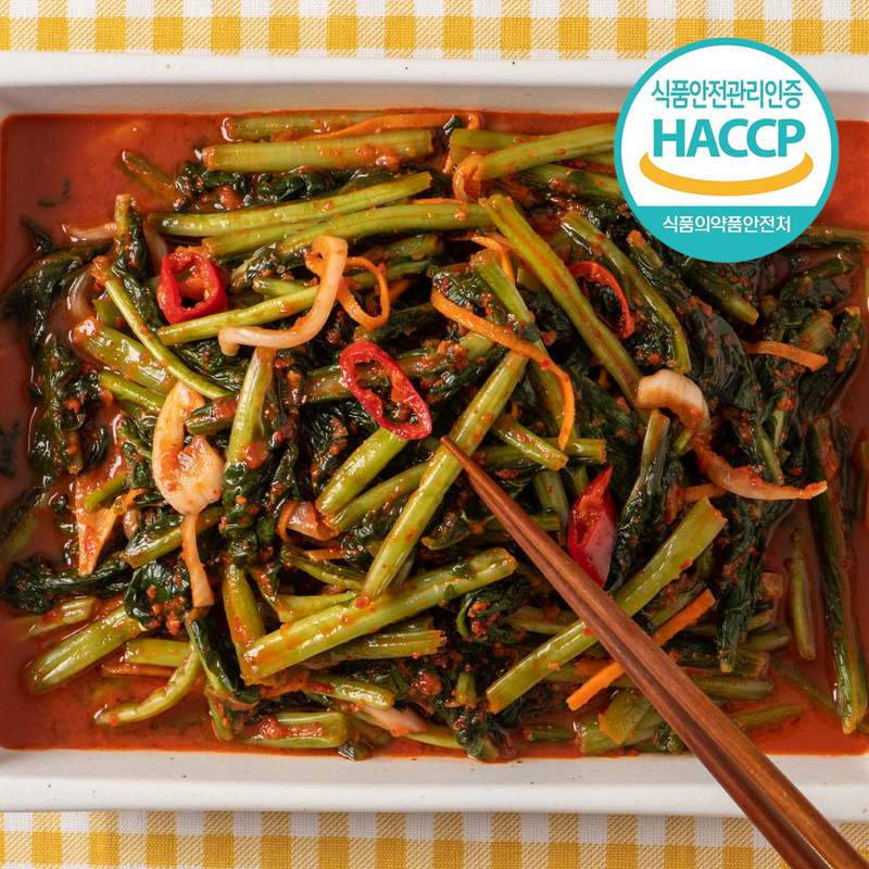 50년 전통의 국산 전라도 열무김치를 집에서 즐기세요!