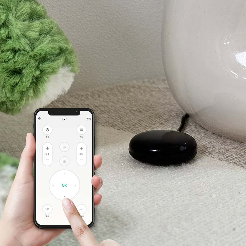 집에서 간편하게 사용하는 스마트 리모컨 허브, 정말 편리하네요!