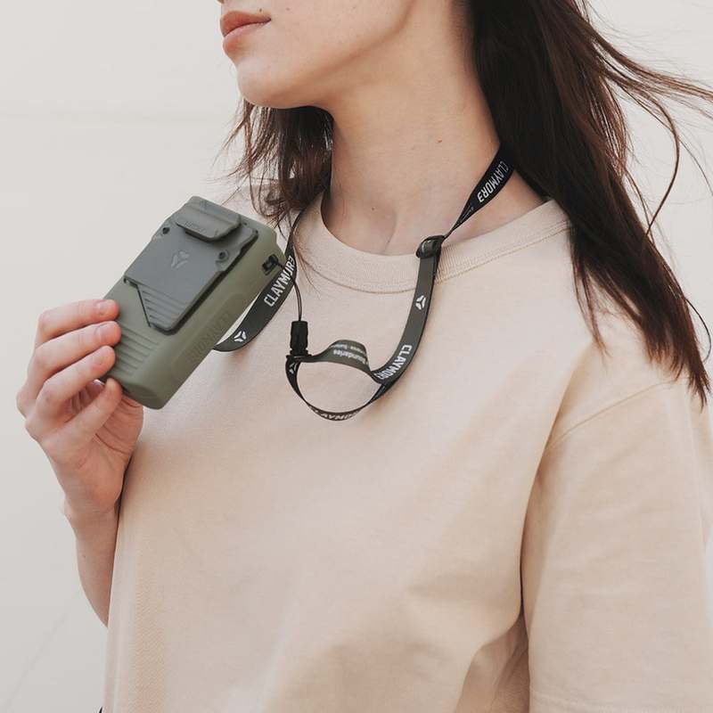 휴대하기 편한 손 선풍기, 크레모아 클립팬으로 더 시원하게!