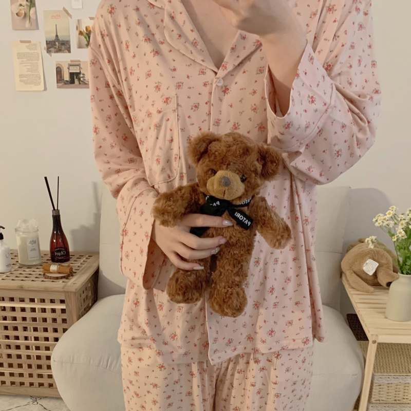 편안한 밤을 위한 귀여운 치즈 플라워 잠옷세트 추천!