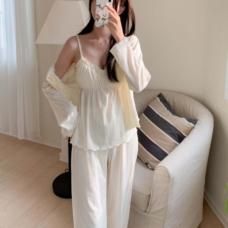 편안하게 입기 좋은 순면 빅사이즈 잠옷 세트, 집에서도 스타일리시하게!