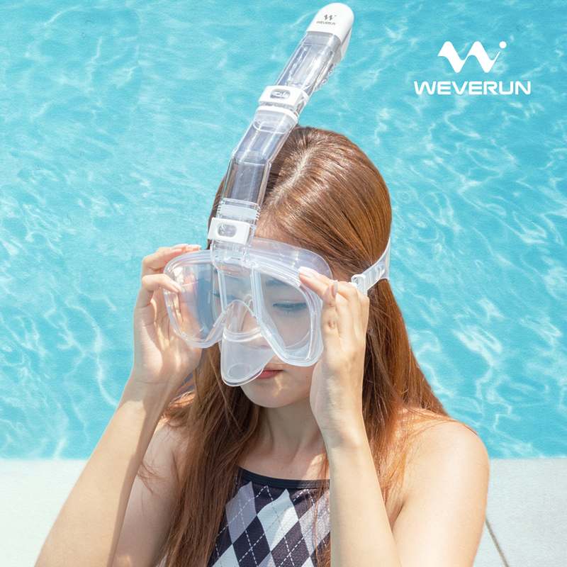 편하게 즐기는 스노클링, 이 일체형 마스크 하나면 충분해요!