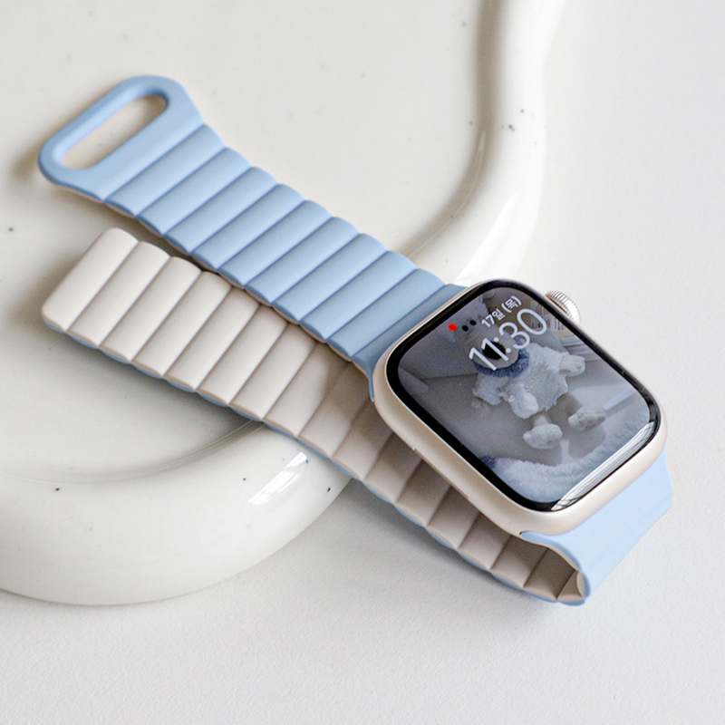 애플워치 스트랩 새 버전, 실리콘 마그네틱 밴드로 더 편하게 교체해보세요!