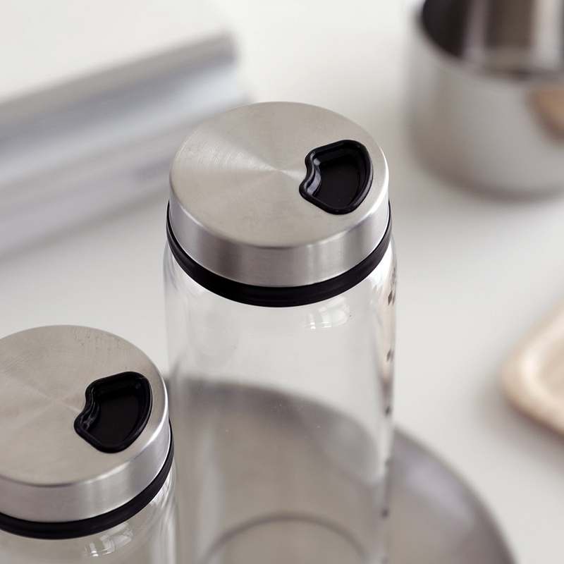 가정에서도 쉽게 쓰는 내열 유리 양념통, 깔끔하게 조절하는 방법!