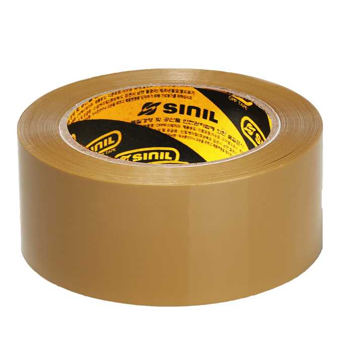 택배 포장에 딱! 신일 투명 박스테이프 80M, 40개 세트로 간편하게