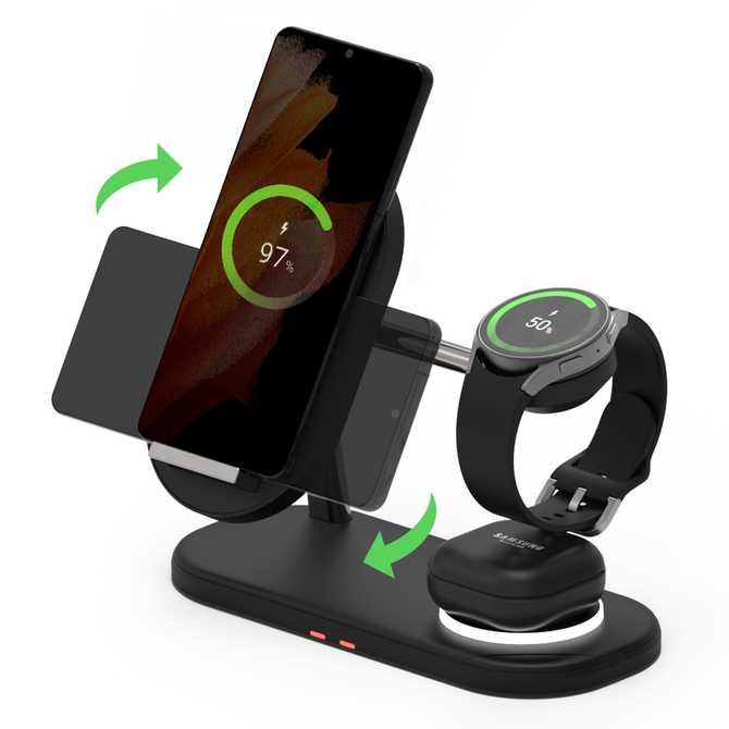아이폰과 갤럭시 모두 충전 가능한 3in1 무선 충전 거치대, 어떤 점이 좋을까?