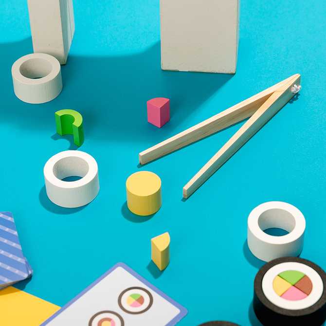 아이들과 함께 즐기기 좋은 쉽고 재미있는 김밥마스터 보드게임