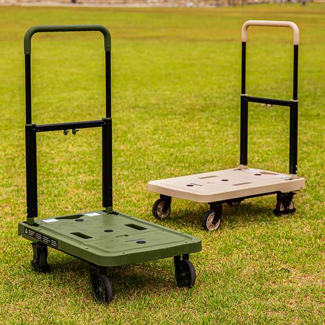 쉽고 편하게 사용할 수 있는 접이식 캠핑 수레, 로티캠프 웨건 소개