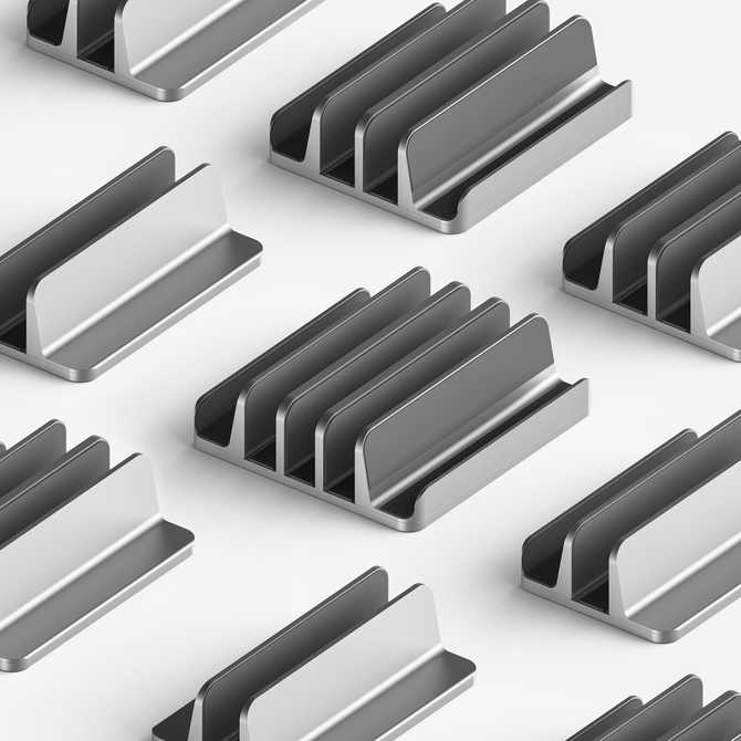 맥북과 맥미니를 깔끔하게 세우는 수직 거치대, 어떤 점이 좋을까?