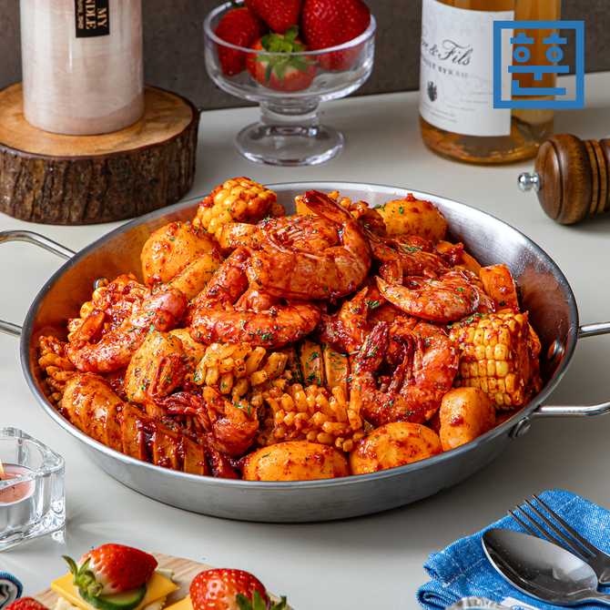 집에서 즐기는 미국식 해물찜, 훈훈수산 보일링 씨푸드 밀키트 추천