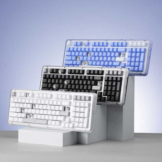 편리하게 사용하는 무선 키보드, Alto Keys K98M 오프화이트와 마블축 소개