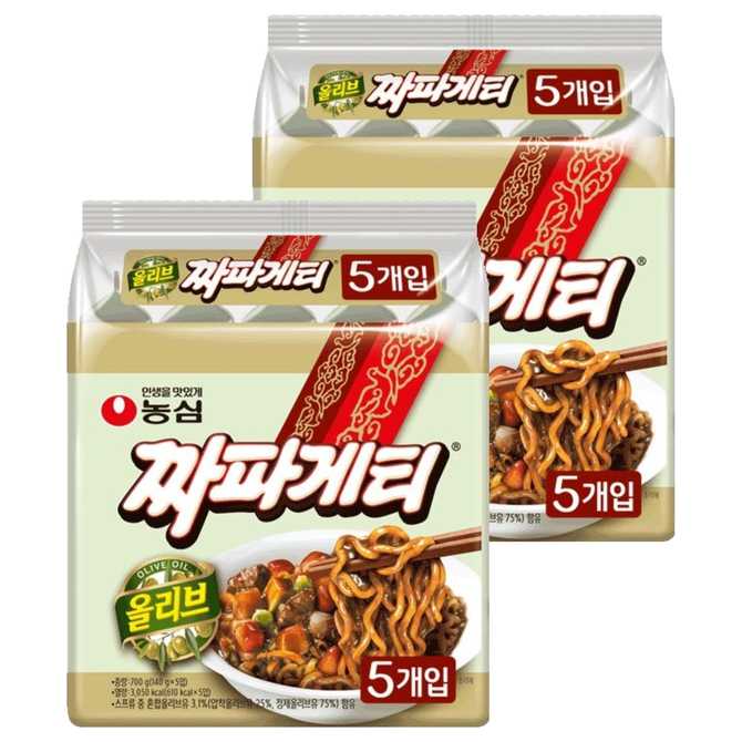 집에서 즐기는 간편한 한 끼 농심 짜파게티 140g 맛있게 먹는 비법도 같이 알려드릴게요 1