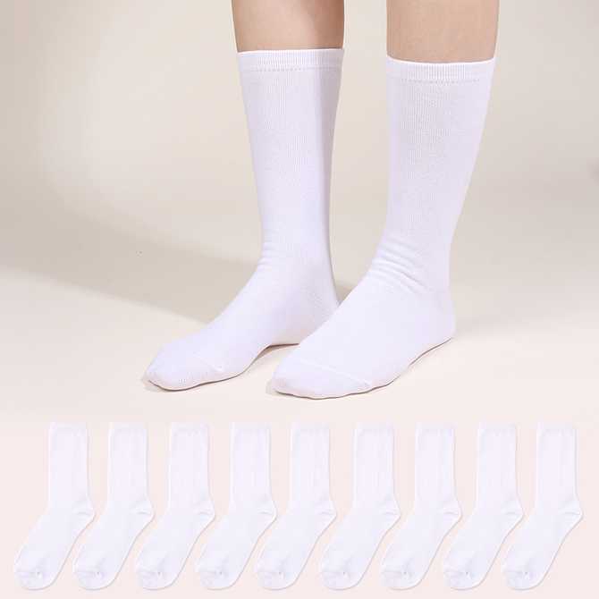 편하게 신기 좋은 두발로 여성 프리미엄 무지 장목 양말 10켤레 추천해요 1