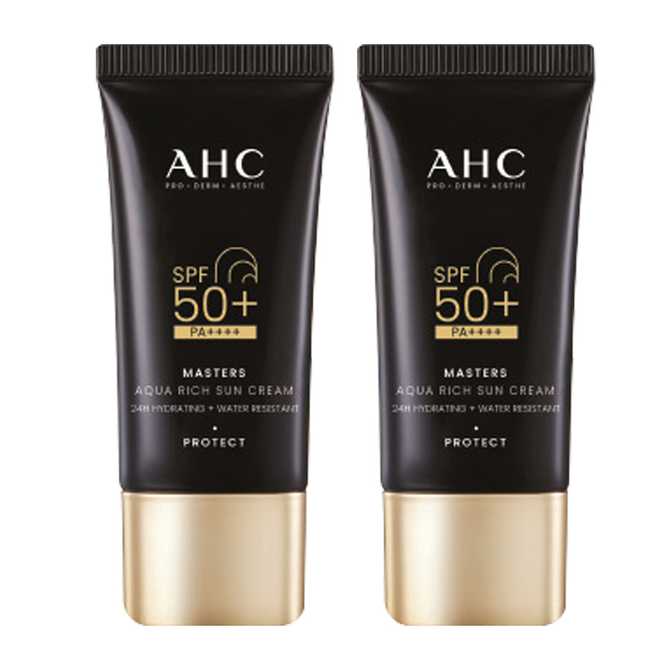 더운 날씨에도 걱정 없이 피부 보호하는 AHC 마스터즈 아쿠아 리치 선크림 한 번 써보세요