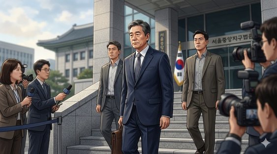 구속심사 마친 김명수 전 합참의장