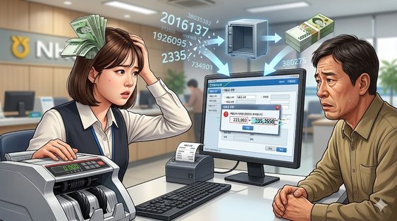[실검인기] 청남농협 전산착오