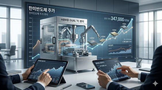 한미반도체 주가 반도체 설비투자 전망과 관련 기업들의 성장 가능성은? 관련 뉴스 이미지