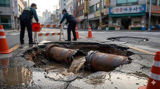 사상구 새벽시장 통제