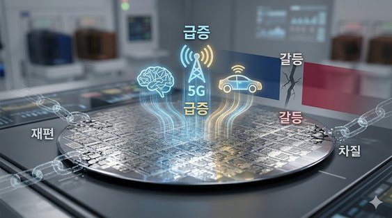 한미반도체 VI 급등락 글로벌 반도체 공급망 재편, 어떤 방향으로 진행되나? 관련 뉴스 이미지