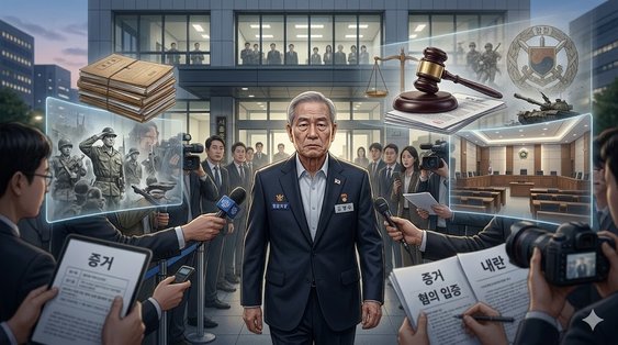 구속심사 마친 김명수 전 합참의장