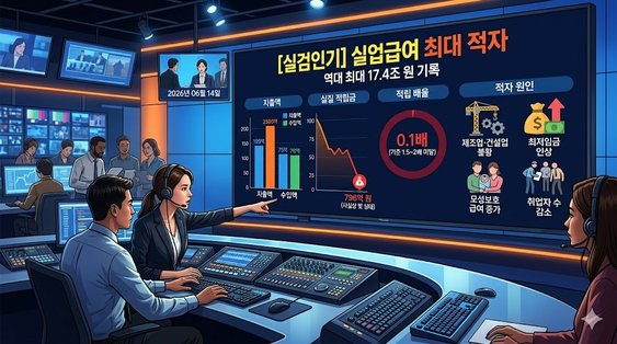 [실검인기] 실업급여 최대 적자