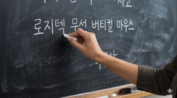 편하게 사용할 수 있는 로지텍 무선 버티컬 마우스, 로즈핑크 컬러로 만나보세요 대표 이미지
