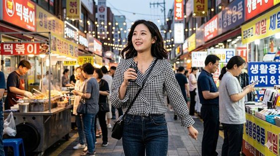 편하게 입기 좋은 체크 프릴 블라우스, 데일리로 입기 좋을까? 대표 이미지